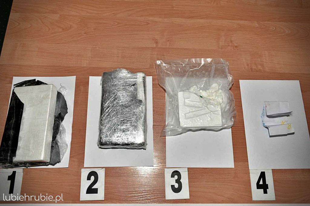 Przewoził kokainę wartą ponad milion złotych