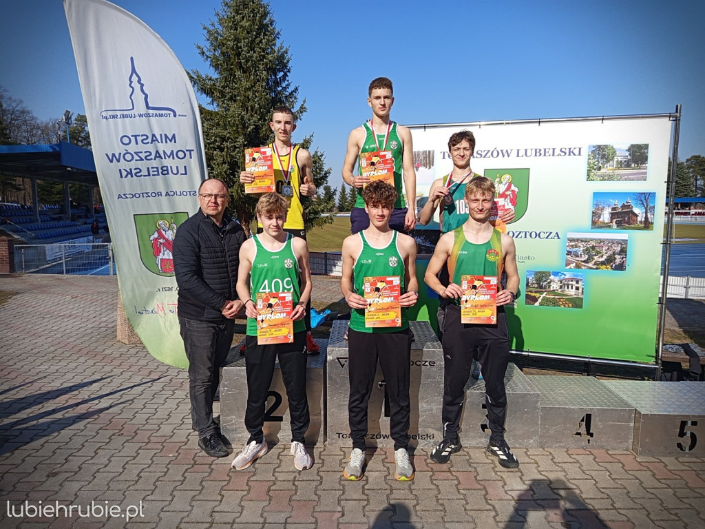 Przełajowcy Unii Hrubieszów na 2 miejscu w województwie