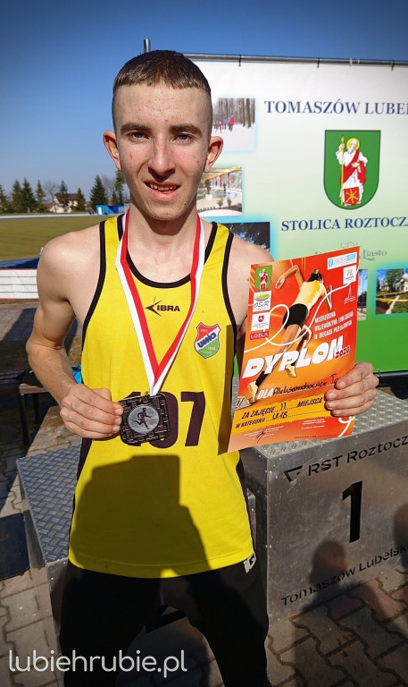 Przełajowcy Unii Hrubieszów na 2 miejscu w województwie