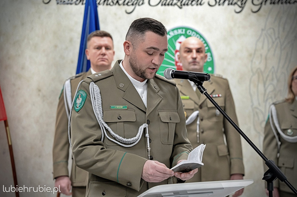Ślubowanie funkcjonariuszy NOSG