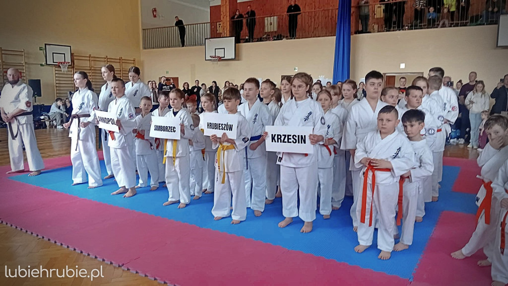 Sto procent medali dla hrubieszowskiej sekcji karate