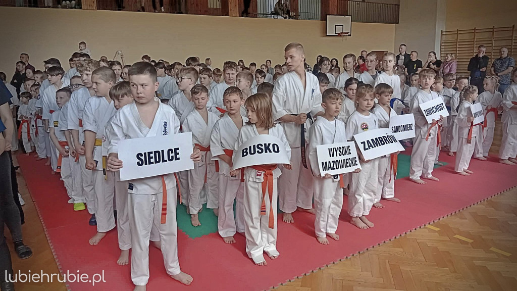 Sto procent medali dla hrubieszowskiej sekcji karate