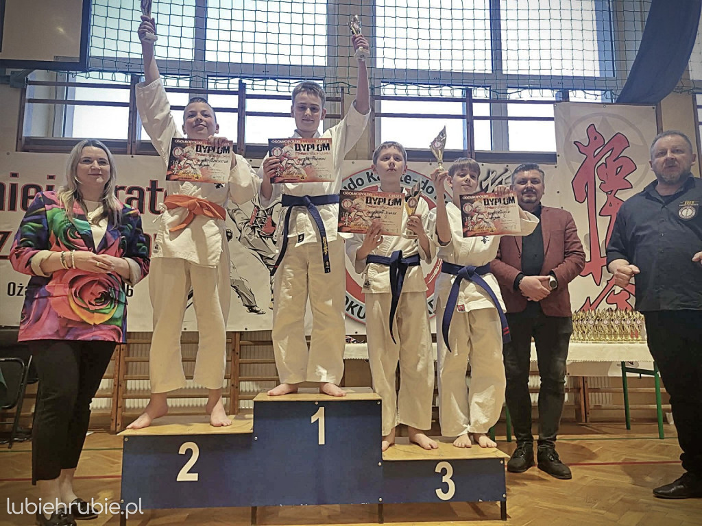 Sto procent medali dla hrubieszowskiej sekcji karate