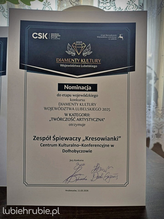Nominacja dla Kresowianek