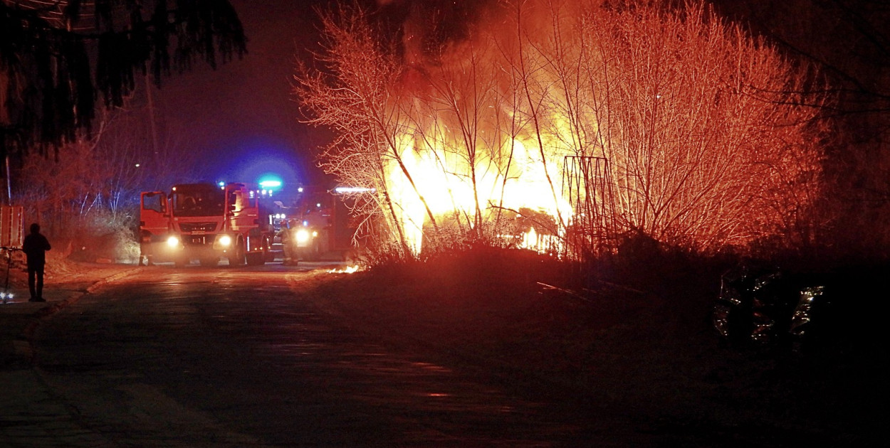 Pożar na ulicy Wesołej