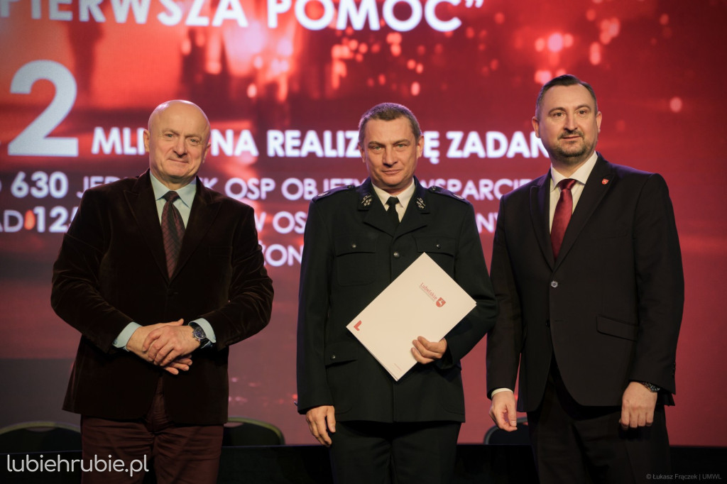 Lubelskie wspiera OSP. Pierwsza pomoc