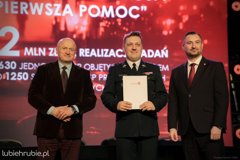 Lubelskie wspiera OSP. Pierwsza pomoc