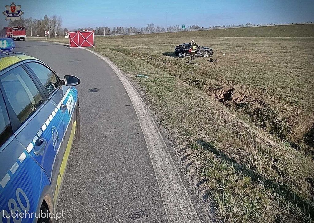 Śmiertelny wypadek na DK-17