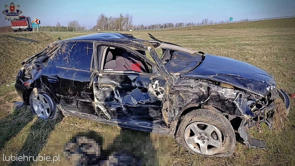 Śmiertelny wypadek na DK-17