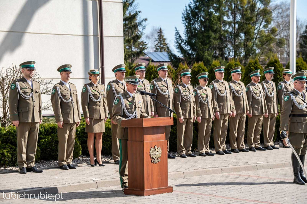 Ślubowanie nowo przyjętych funkcjonariuszy