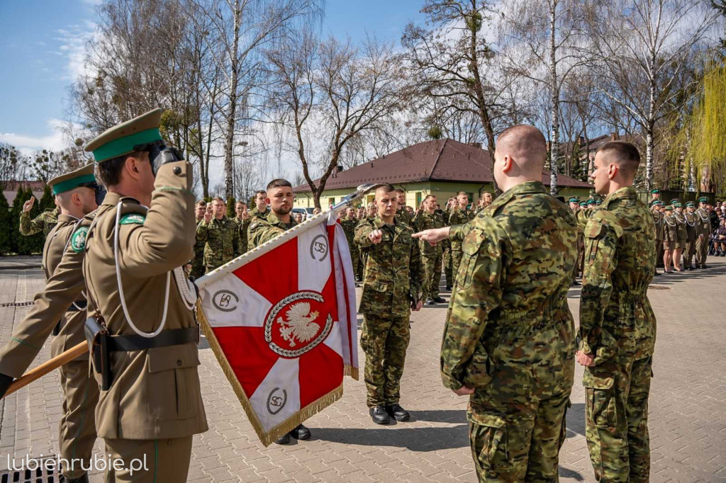 Ślubowanie nowo przyjętych funkcjonariuszy