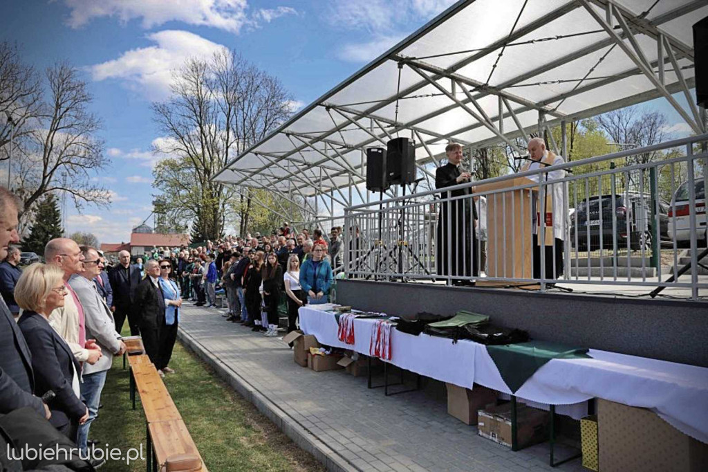 Otwarcie stadionu w Dołhobyczowie