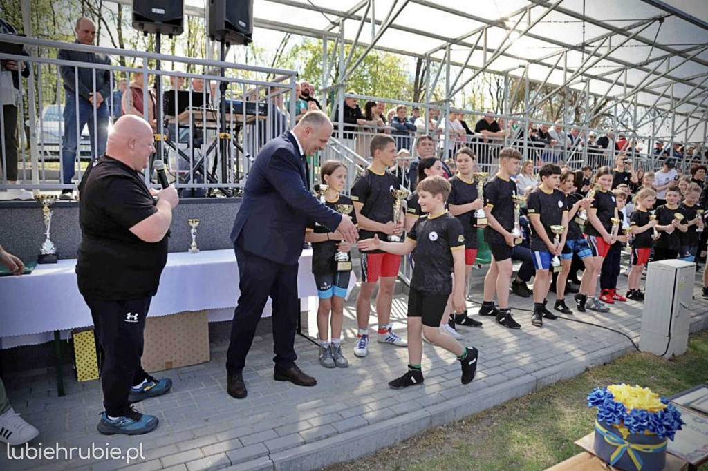 Otwarcie stadionu w Dołhobyczowie