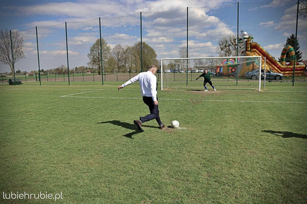 Otwarcie stadionu w Dołhobyczowie