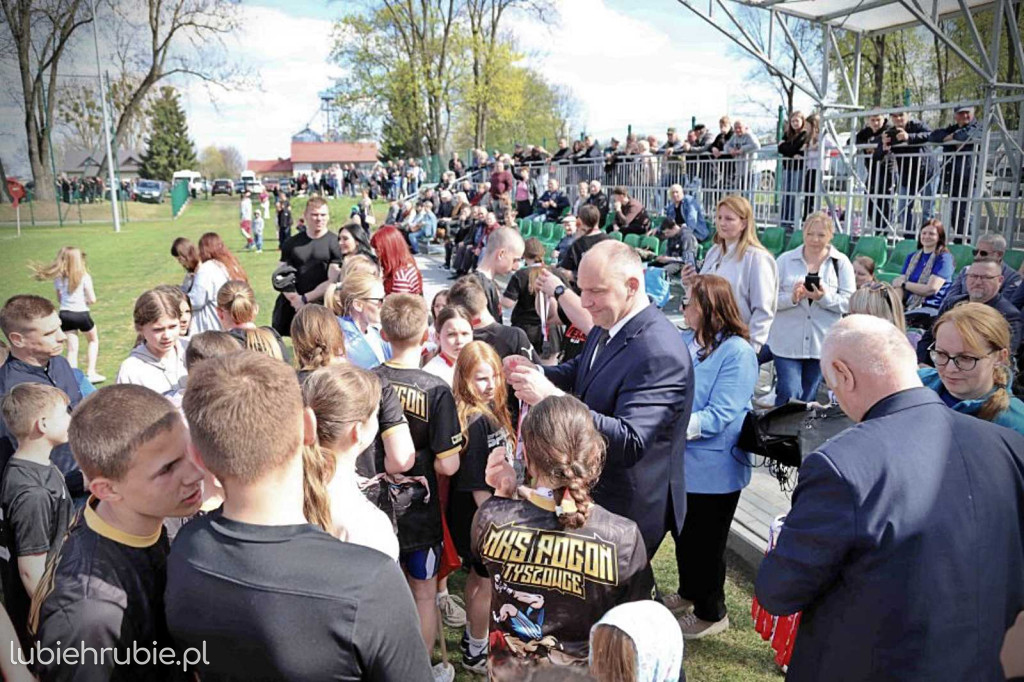 Otwarcie stadionu w Dołhobyczowie