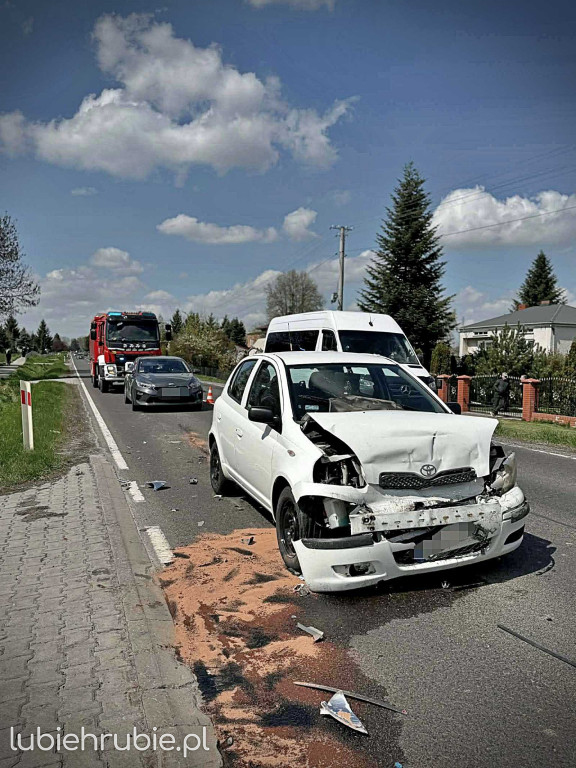 Karambol 4 aut w Miączynie