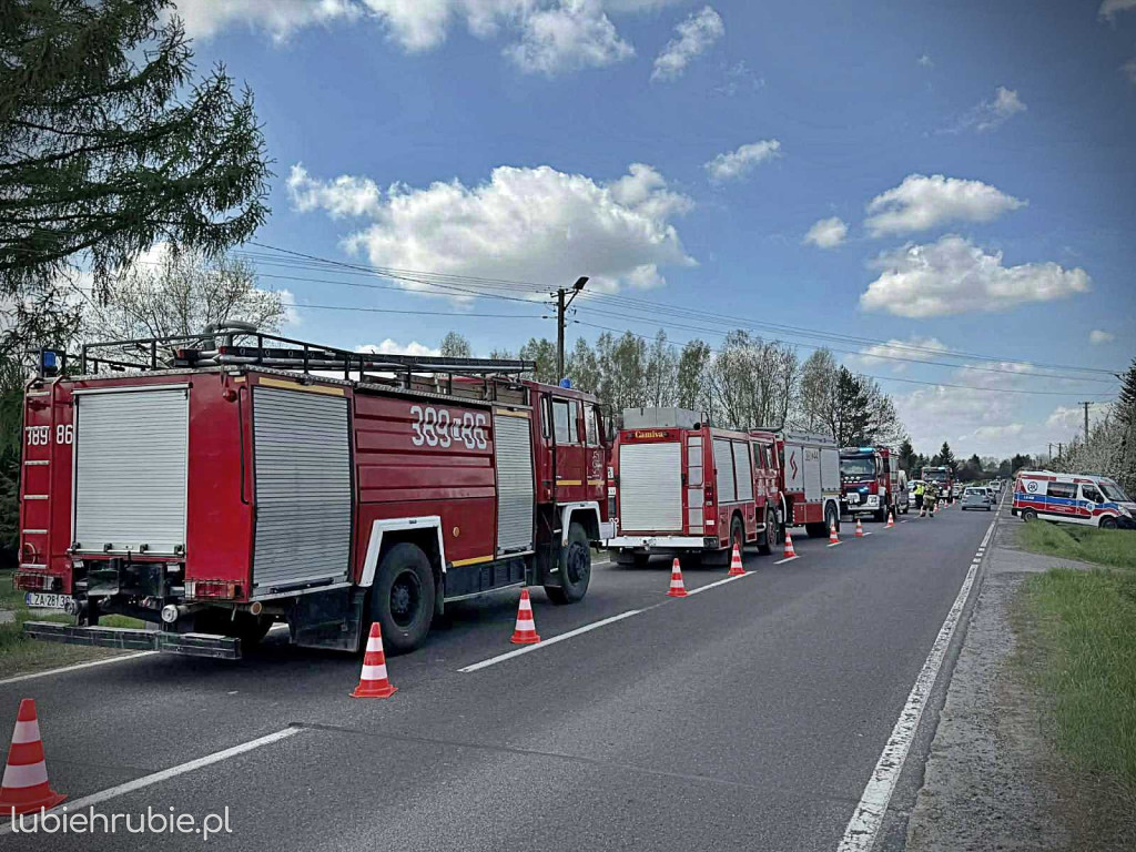 Karambol 4 aut w Miączynie
