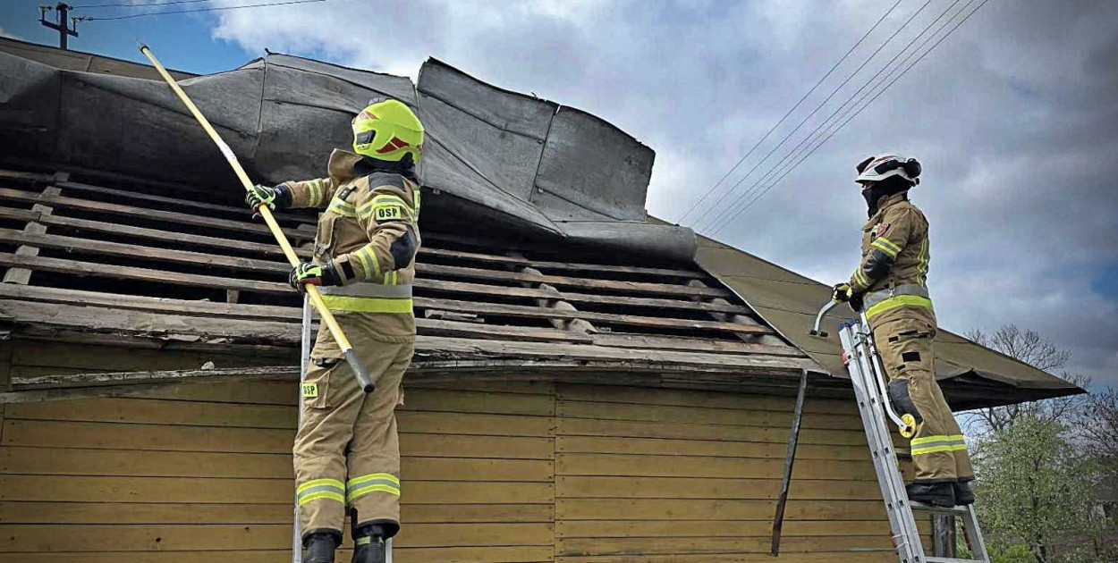 30 interwencji strażaków z powiatu hrubieszowskiego