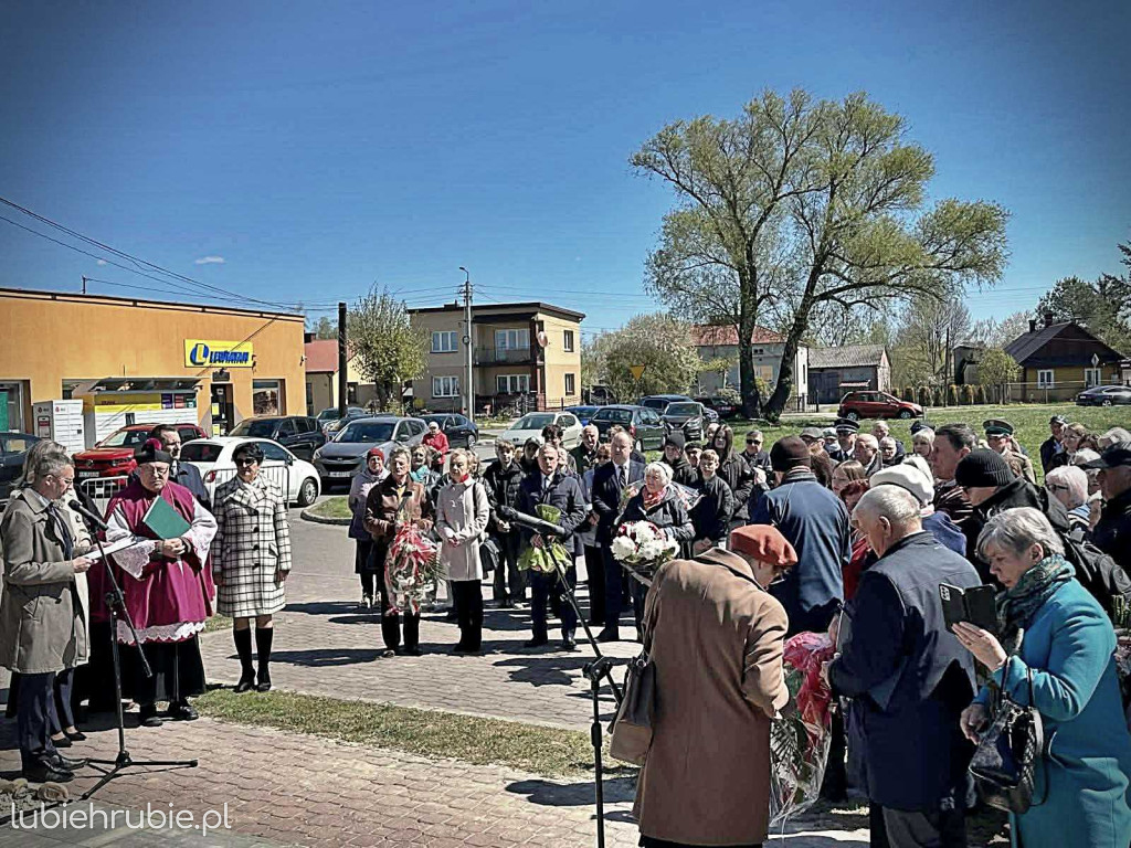 Hrubieszów: Odsłonięcie tablicy pamiątkowej