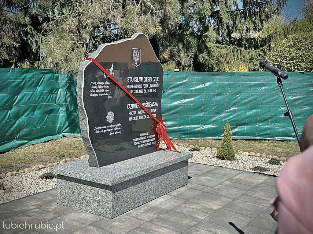 Hrubieszów: Odsłonięcie tablicy pamiątkowej