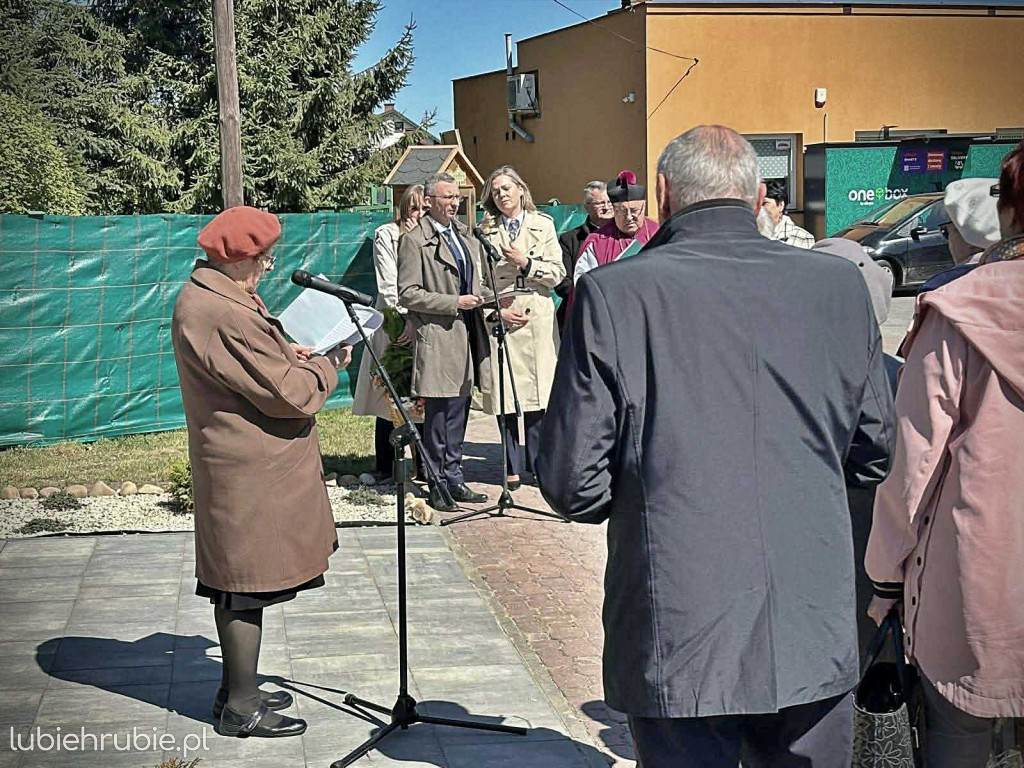 Hrubieszów: Odsłonięcie tablicy pamiątkowej