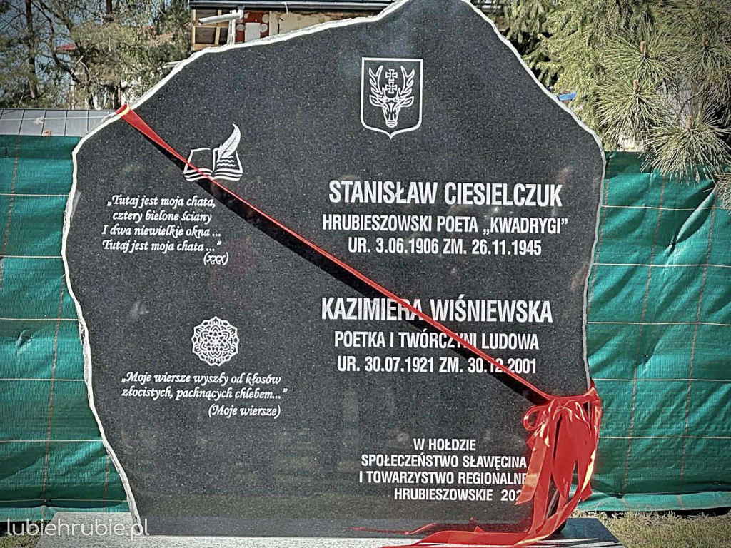 Hrubieszów: Odsłonięcie tablicy pamiątkowej