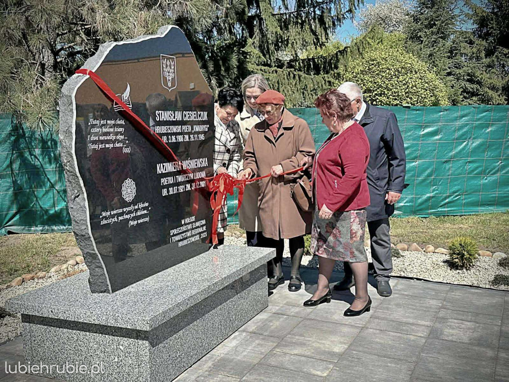Hrubieszów: Odsłonięcie tablicy pamiątkowej