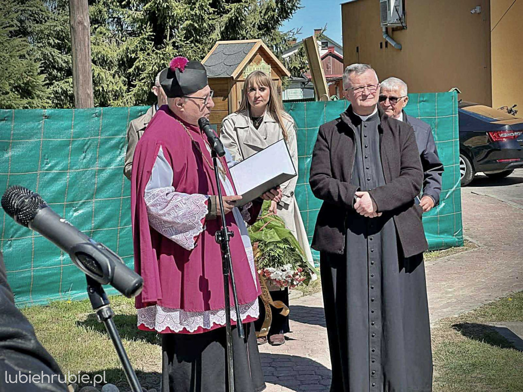 Hrubieszów: Odsłonięcie tablicy pamiątkowej