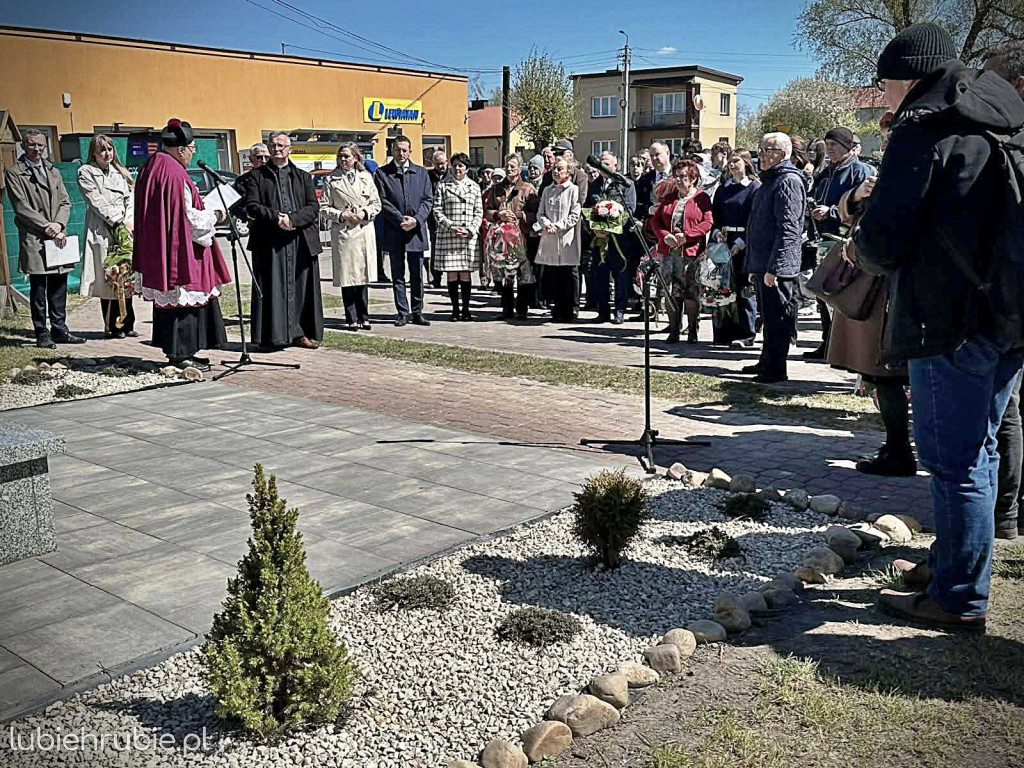 Hrubieszów: Odsłonięcie tablicy pamiątkowej