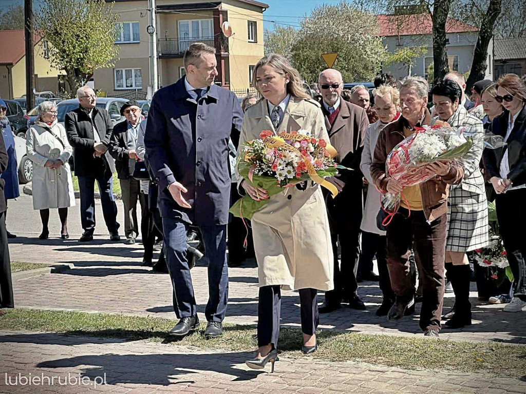 Hrubieszów: Odsłonięcie tablicy pamiątkowej