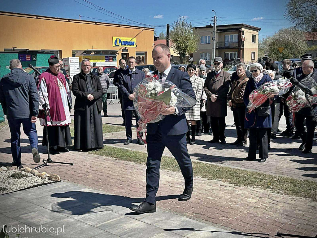 Hrubieszów: Odsłonięcie tablicy pamiątkowej
