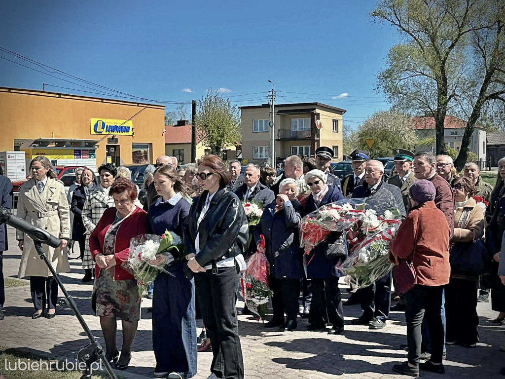 Hrubieszów: Odsłonięcie tablicy pamiątkowej