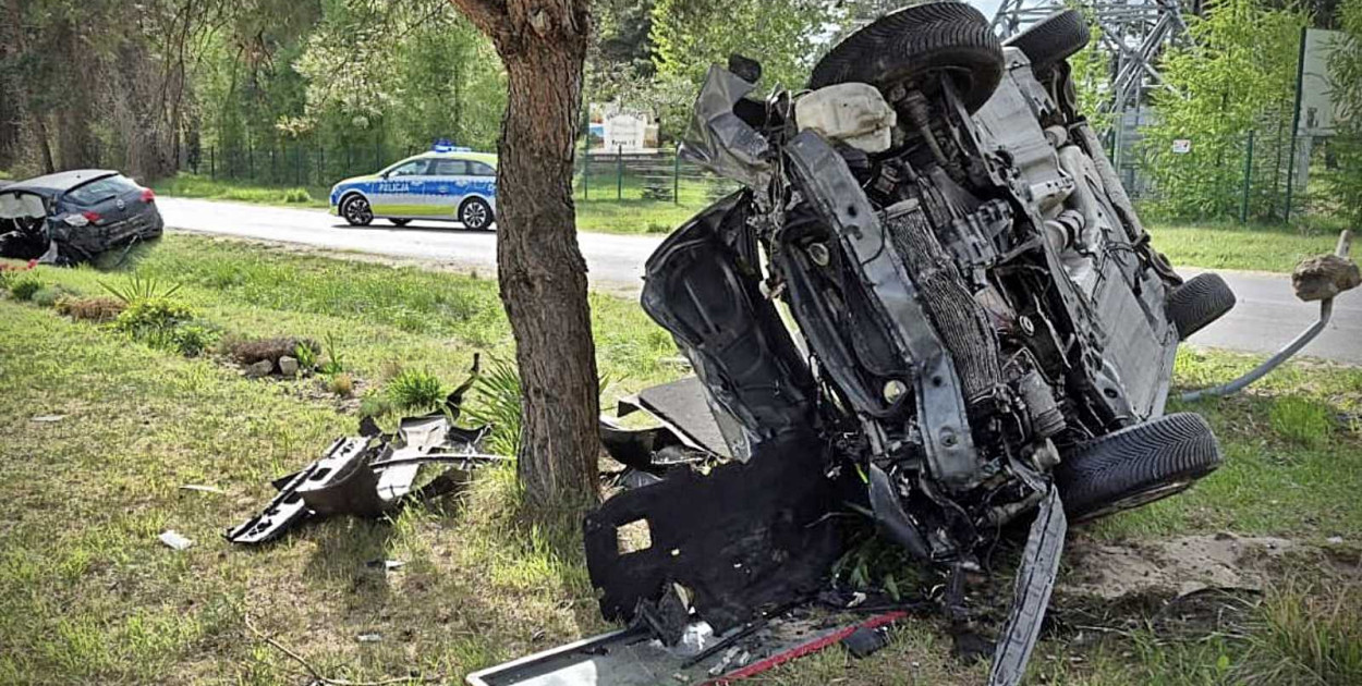 Groźny wypadek w Janowcu