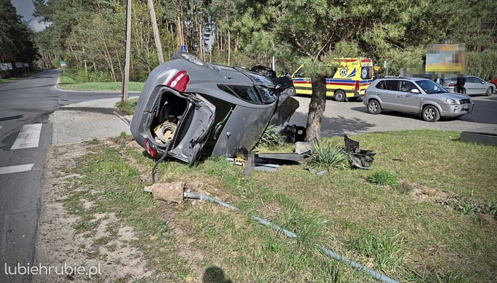 Groźny wypadek w Janowcu