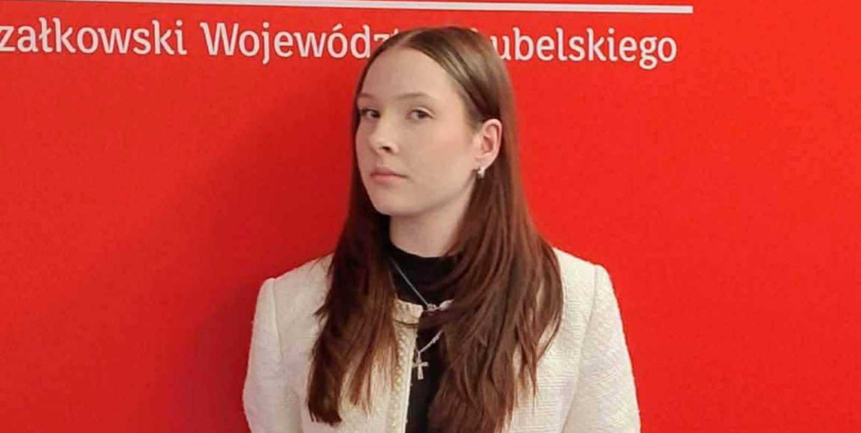 Stypendystka Województwa Lubelskiego