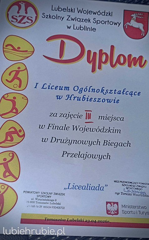 Przełajowcy ze Staszica dwukrotnie na podium