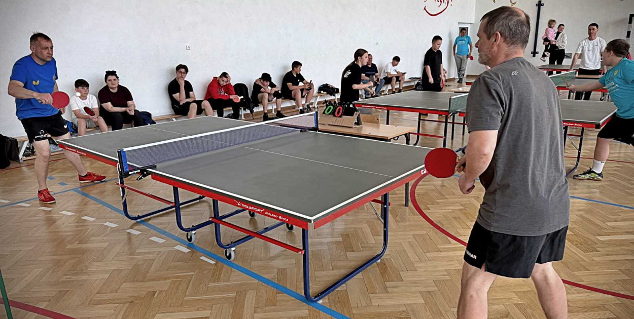 Turniej tenisa stołowego o puchar wójta