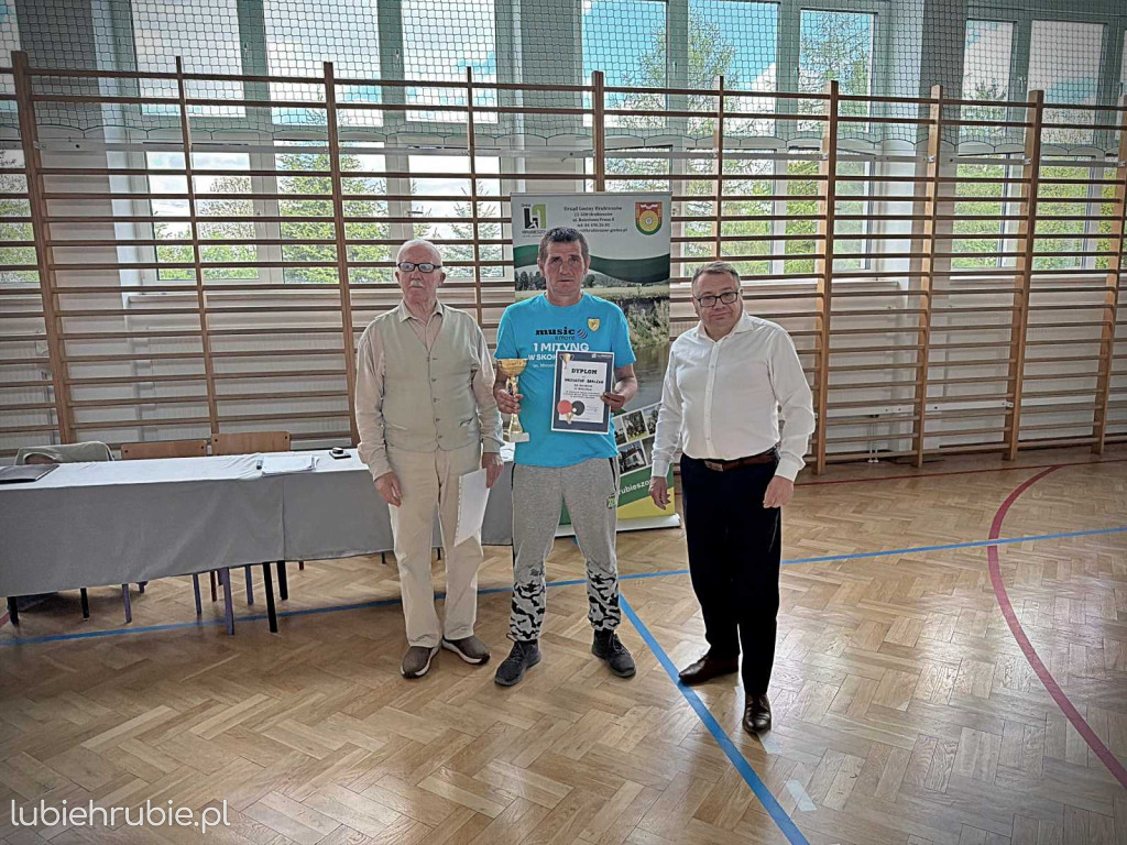 Turniej tenisa stołowego o puchar wójta