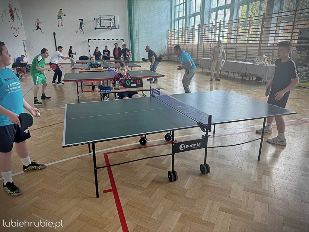 Turniej tenisa stołowego o puchar wójta