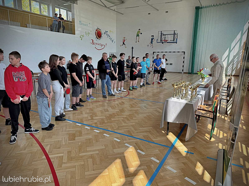 Turniej tenisa stołowego o puchar wójta