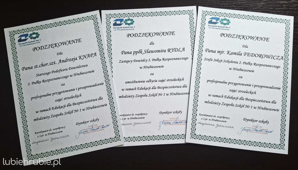 Strzeleckie szkolenie uczniów