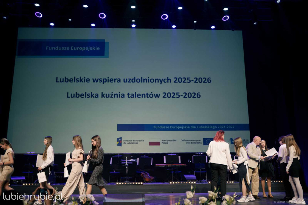 Gala stypendystów programu Fundusze Europejskie dla Lubelskiego