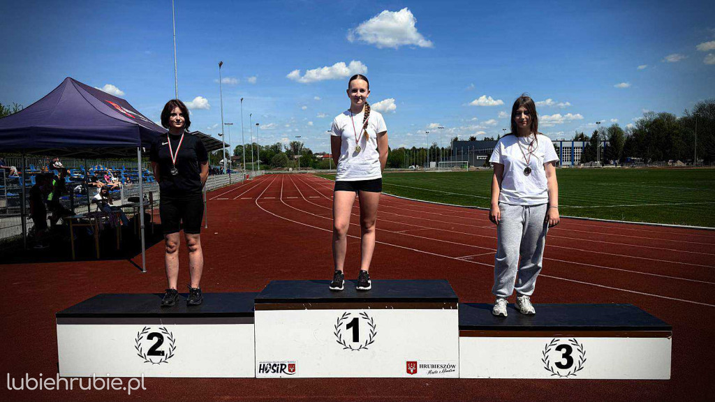 Dwójka najlepsza w lidze lekkoatletycznej