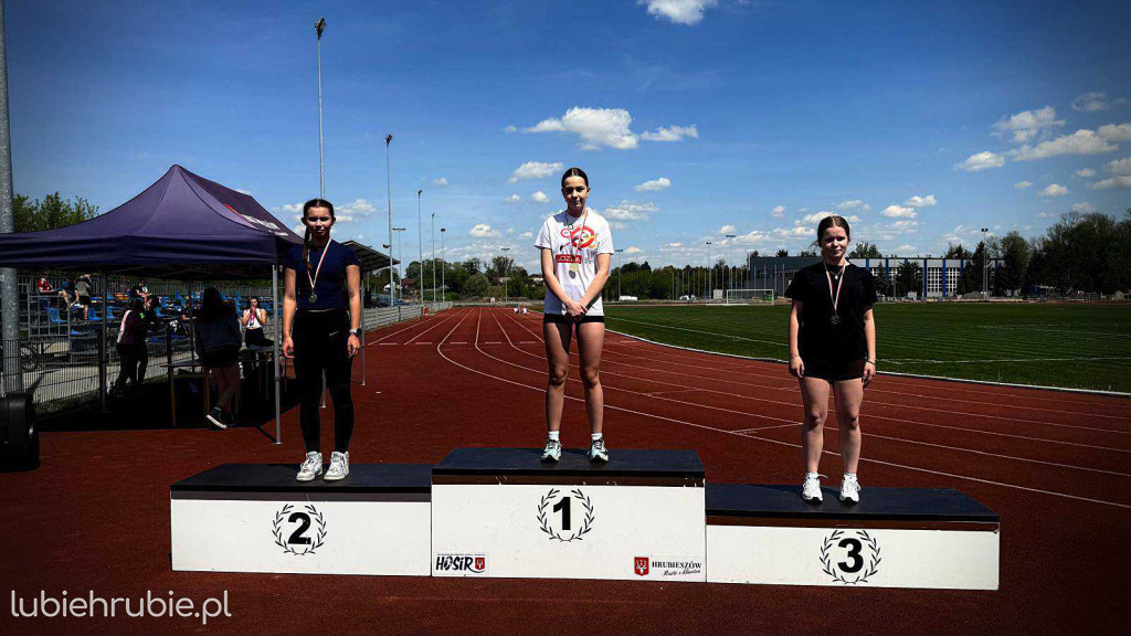 Dwójka najlepsza w lidze lekkoatletycznej