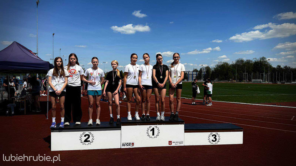 Dwójka najlepsza w lidze lekkoatletycznej