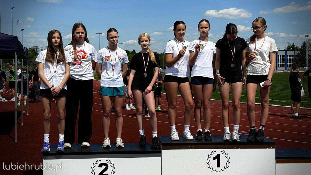Dwójka najlepsza w lidze lekkoatletycznej