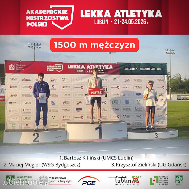 Gajewska, Śmietanka i Kitliński z medalami AMP