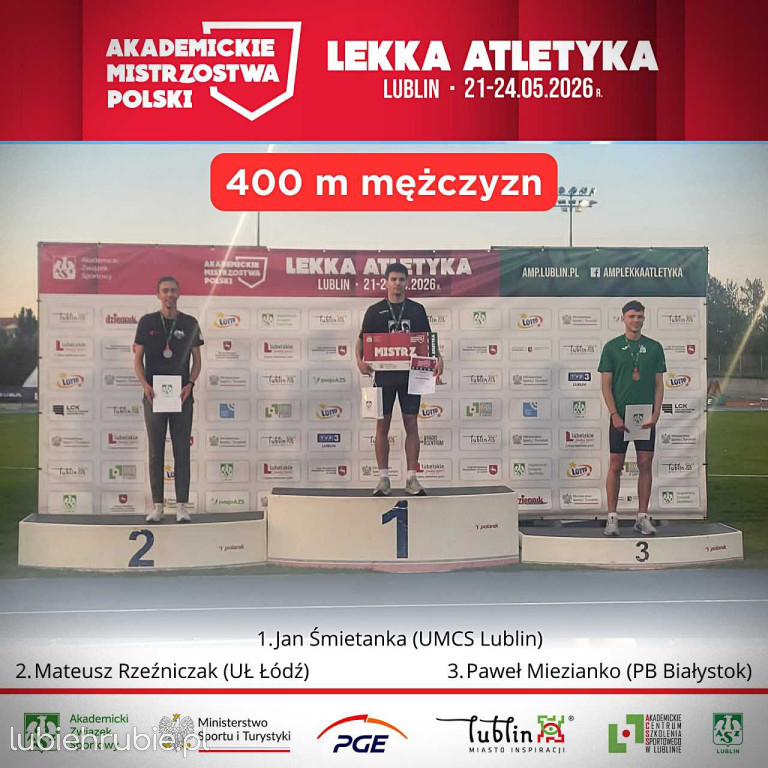 Gajewska, Śmietanka i Kitliński z medalami AMP