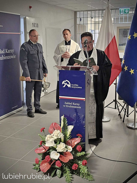 Otwarcie nowego pawilonu w zakładzie karnym