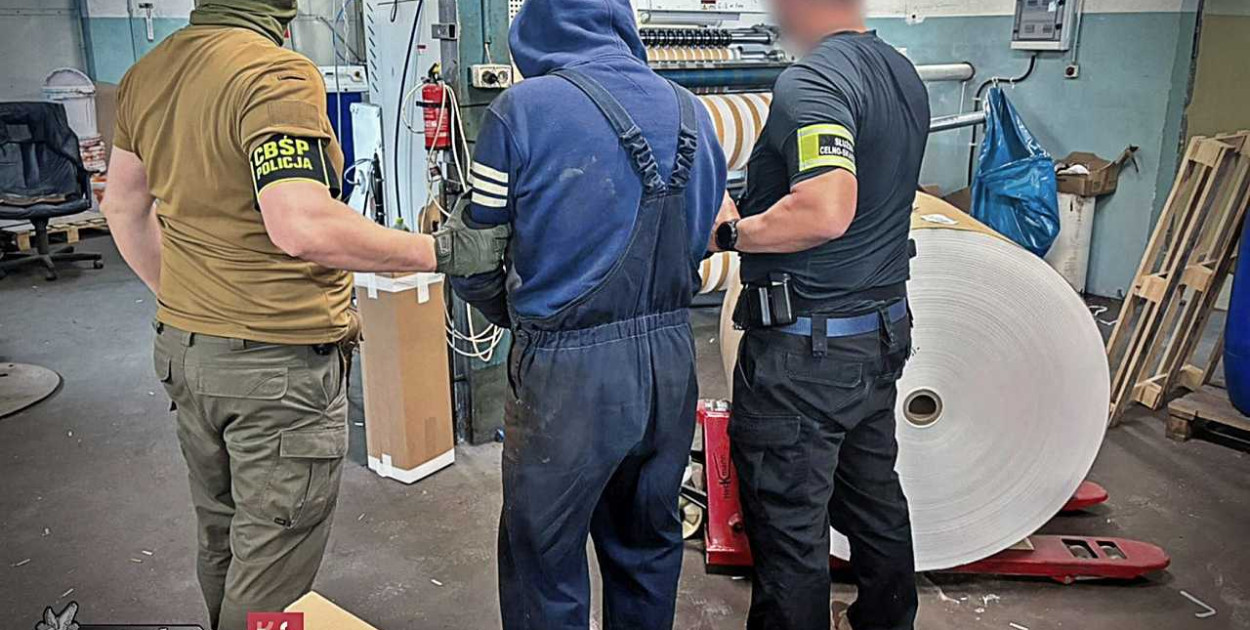 Zlikwidowano nielegalną drukarnię